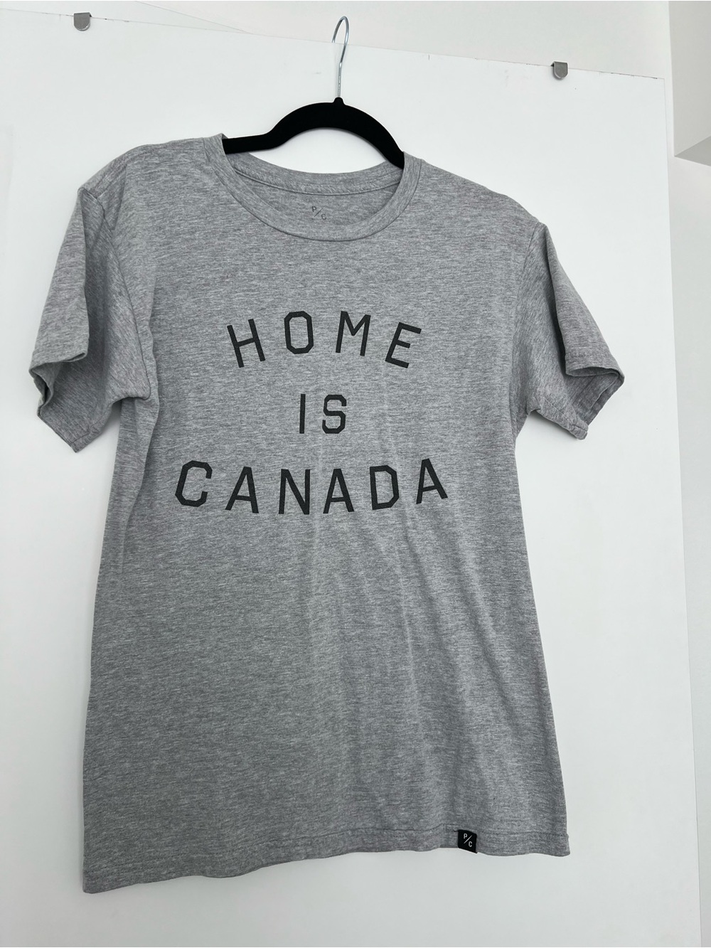 Home Is Canada Short Sleeve Tee - Gray